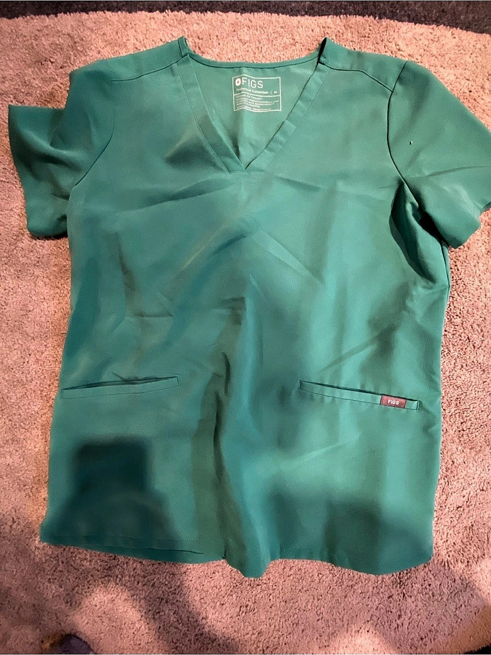 FIGS Technical Collection Scrub Set Green Medium